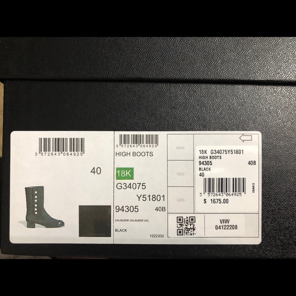 ❤️l❤️. NEW CHANEL HIGH BOOTS SIZE 40 - Picture 8 of 8